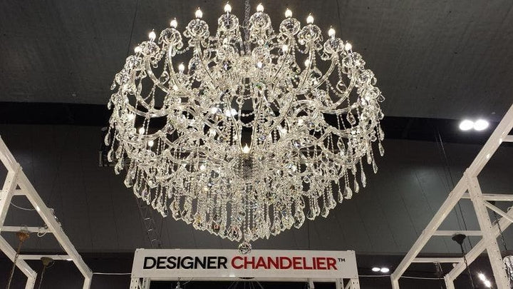 Maria Theresa Crystal Chandelier 48 Light- CHROME - Designer Chandelier Australia