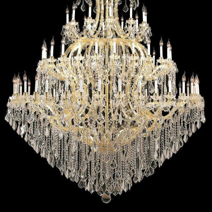Maria Theresa Crystal Chandelier Royal 72 Light - GOLD - Designer Chandelier Australia