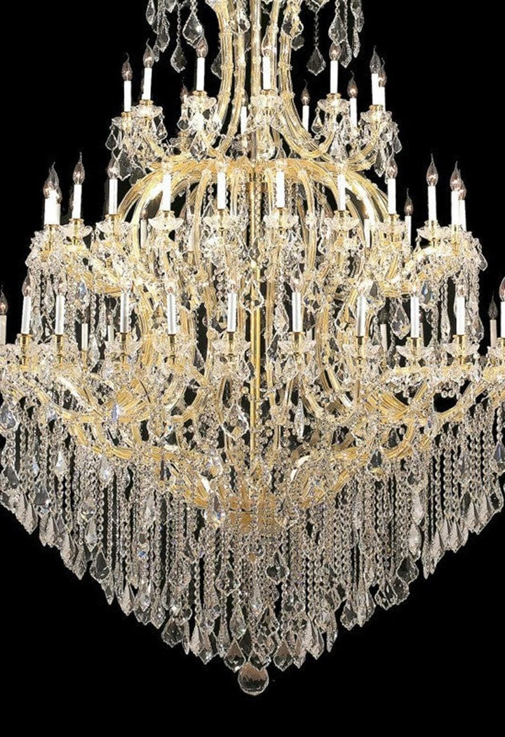 Maria Theresa Crystal Chandelier Royal 72 Light - GOLD - Designer Chandelier Australia