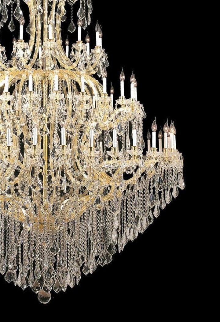 Maria Theresa Crystal Chandelier Royal 72 Light - GOLD - Designer Chandelier Australia