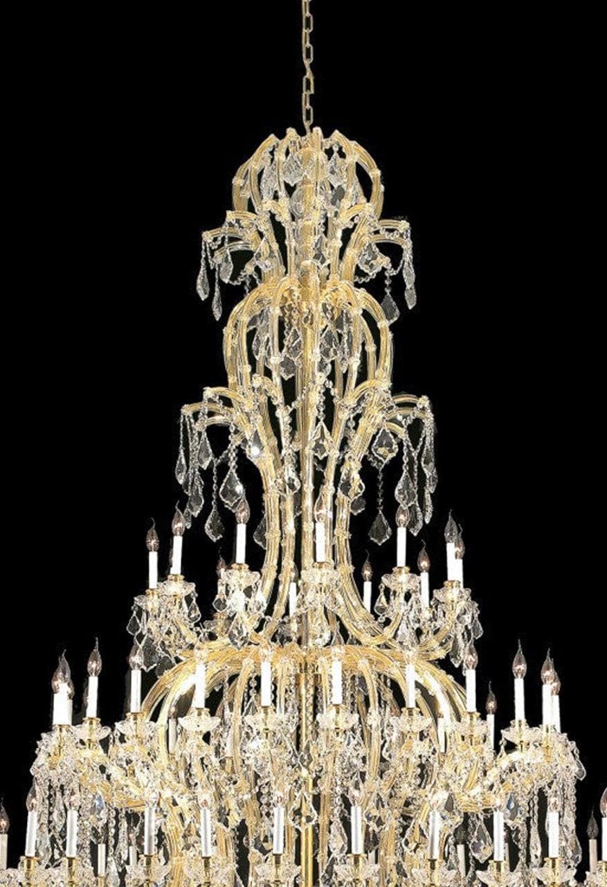 Maria Theresa Crystal Chandelier Royal 72 Light - GOLD - Designer Chandelier Australia
