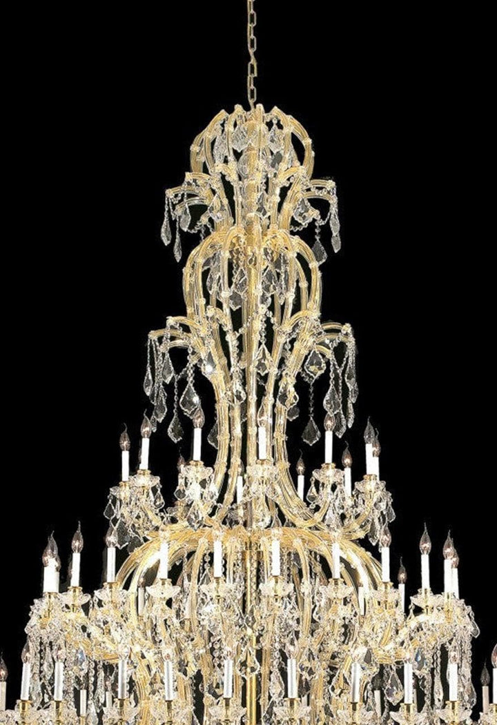 Maria Theresa Crystal Chandelier Royal 72 Light - GOLD - Designer Chandelier Australia