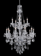 Load image into Gallery viewer, Bohemian Elegance 15 Light Crystal Chandelier- CHROME - Designer Chandelier 
