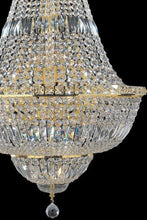 Load image into Gallery viewer, Empress Crystal Basket Chandelier - GOLD - 15 Light
