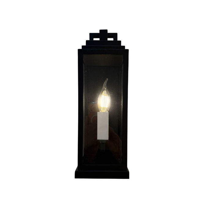 Atlas Collection - 1 Light - Wall Sconce - Matte Black - H:35.5cm