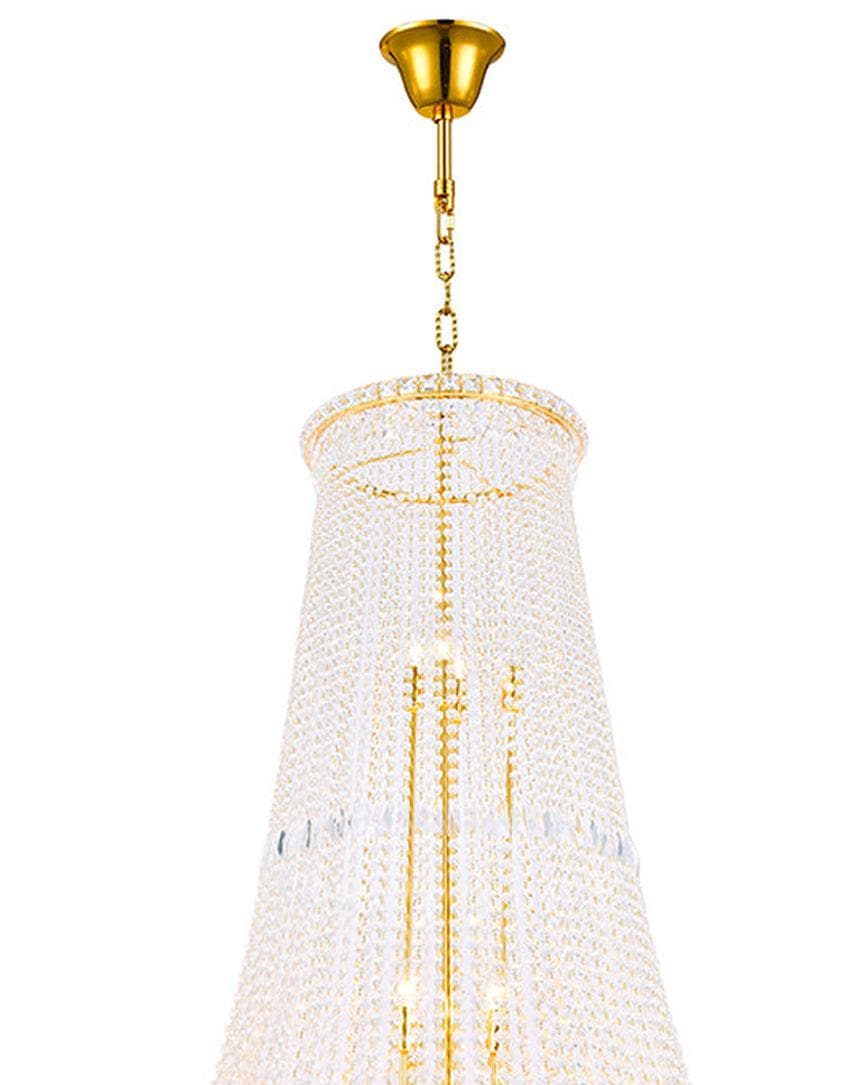 Empress Crystal Basket Chandelier - GOLD - 45 Light - Designer Chandelier Australia