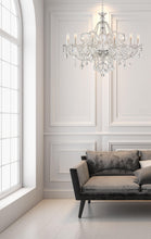 Load image into Gallery viewer, Bohemian Prague 8 Arm Crystal Chandelier - Chrome Fixtures
