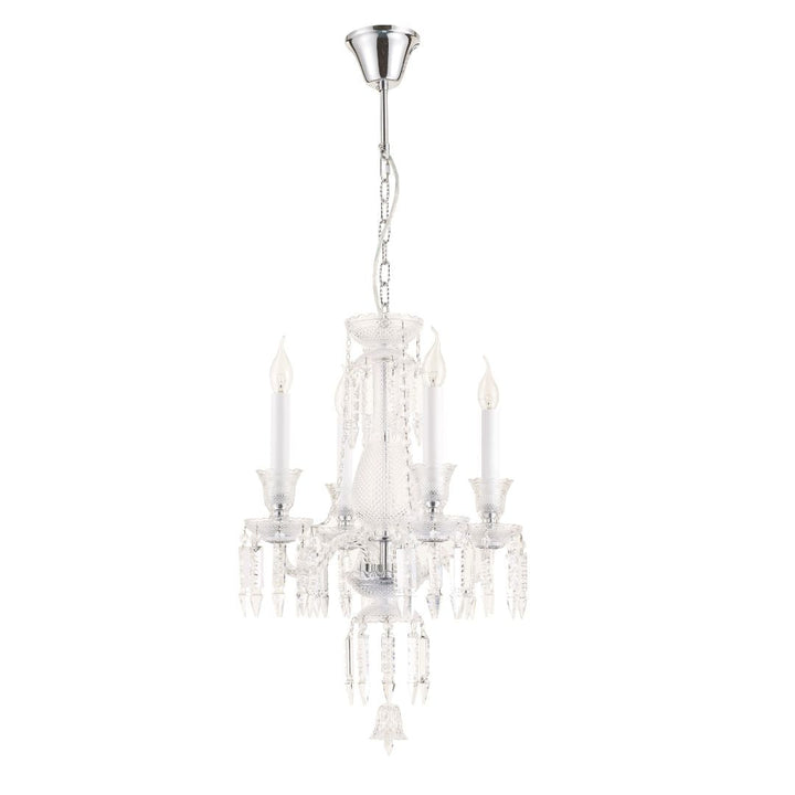 Buckingham Chandelier - 4 ARM - Chrome