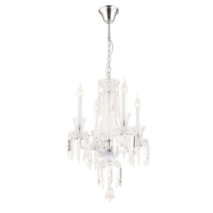 Buckingham Chandelier - 4 ARM - Chrome