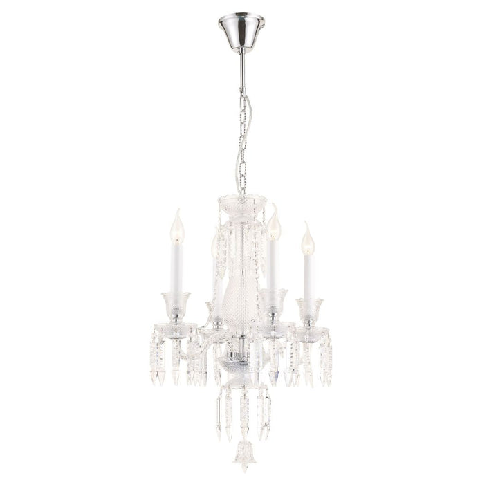 Buckingham Chandelier - 4 ARM - Chrome