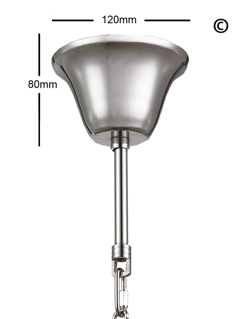 NewYork Oasis Chandelier- 2 Layer - Clear Finish - W:40cm - Designer Chandelier 