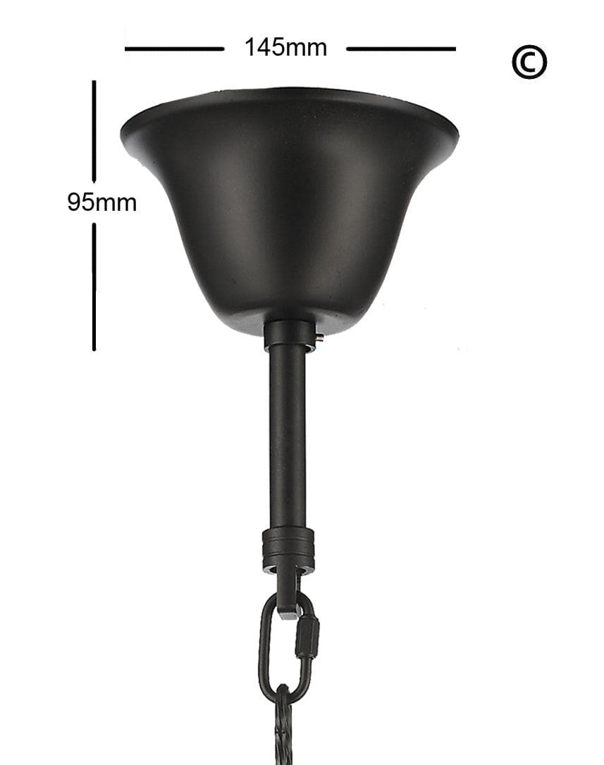 ARIA - Hampton 6 Arm Chandelier - Dark Bronze - Designer Chandelier 