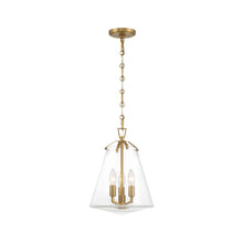 Load image into Gallery viewer, Baxter Collection - 3 Light - Chandelier - Satin Brass - W:28cm
