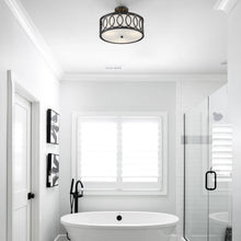 Load image into Gallery viewer, Gamma Collection Flush Mount - matte-black
