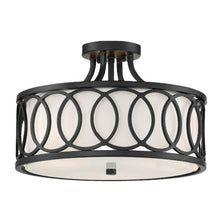 Load image into Gallery viewer, Gamma Collection Flush Mount - matte-black
