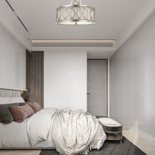 Load image into Gallery viewer, Gamma Collection Flush Mount - silver
