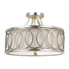 Load image into Gallery viewer, Gamma Collection Flush Mount - silver
