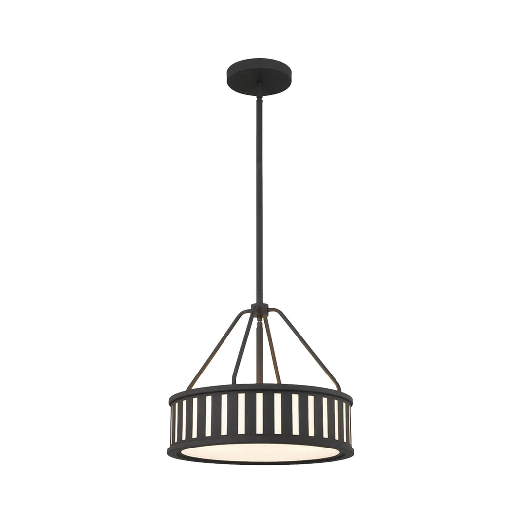 Kirby Collection - Chandelier - Matte Black Frame - W:39cm