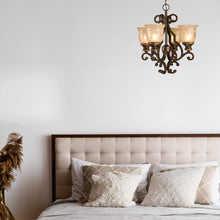 Load image into Gallery viewer, Andover Collection - Bronze Umber Chandelier - Bronze
