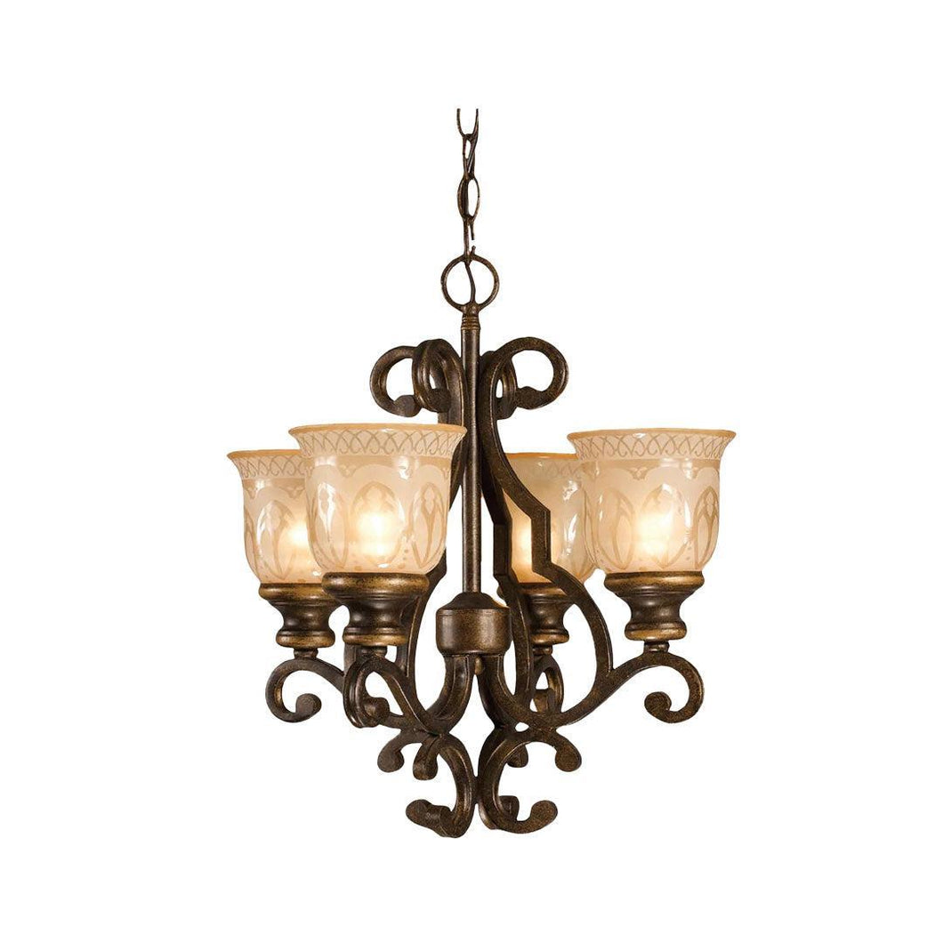 Andover Collection - Bronze Umber Chandelier - Bronze