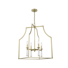 Load image into Gallery viewer, Brinkley Collection - Chandelier - Satin Brass - Default
