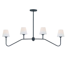 Load image into Gallery viewer, Huntington Collection - 4 Light - Chandelier - Matte Black Frame
