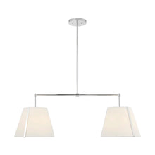 Load image into Gallery viewer, Kendal Collection - 4 Light - Chandelier - Polished Nickel Frame - W:36.8cm
