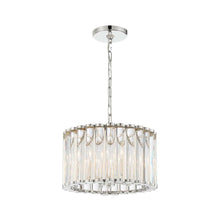 Load image into Gallery viewer, Luna Collection - Polished Nickel Chandelier - polished-nickel
