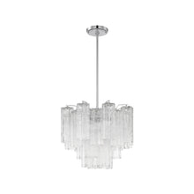Load image into Gallery viewer, Odelle Collection - Ring Chandelier - Clear &amp; Chrome - W:45cm
