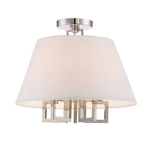 Load image into Gallery viewer, Strata Collection - Flush Mount - Polished Nickel
