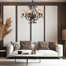 Load image into Gallery viewer, Andover Collection - Bronze Umber Chandelier - Bronze
