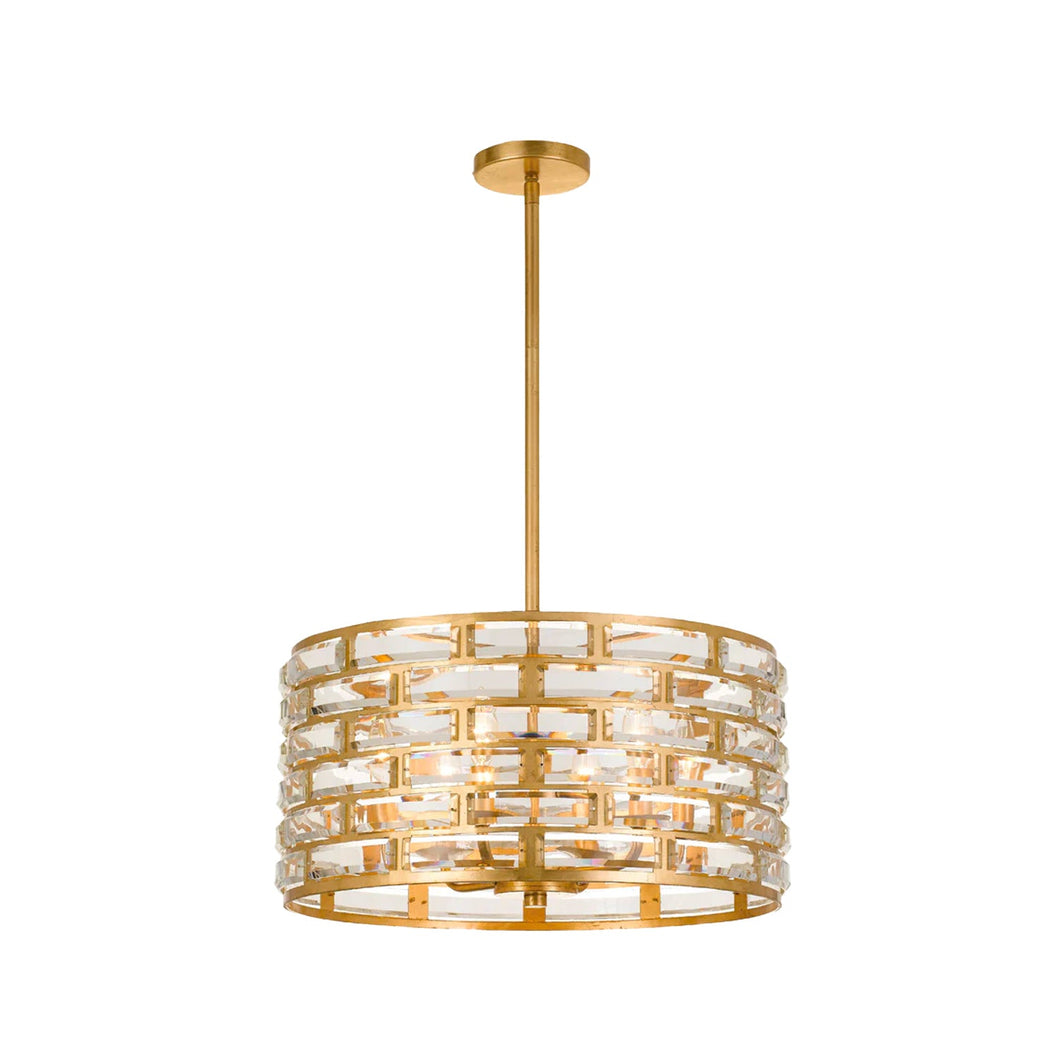 Belle Collection - Gold Chandelier - gold-1
