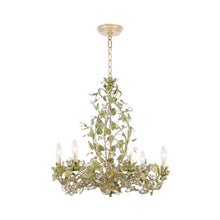 Load image into Gallery viewer, Bolton Collection - Champagne &amp; Green Tea Chandelier - Green
