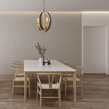 Load image into Gallery viewer, Carson Collection - 6 Lights  Orb Chandelier - English Bronze &amp; Gold
