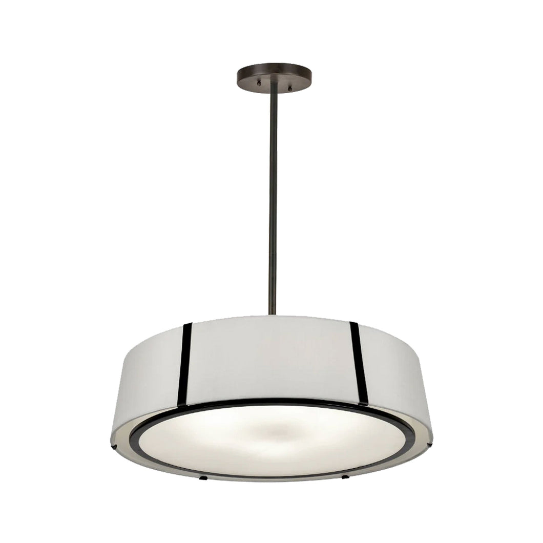 Kendal Collection - Chandelier - W:60cm - Matte Black Frame