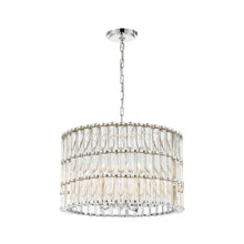 Load image into Gallery viewer, Luna Collection - Polished Nickel Chandelier - polished-nickel
