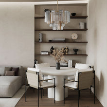 Load image into Gallery viewer, Odelle Collection - Ring Chandelier - Autumn &amp; Satin Brass - W:50cm
