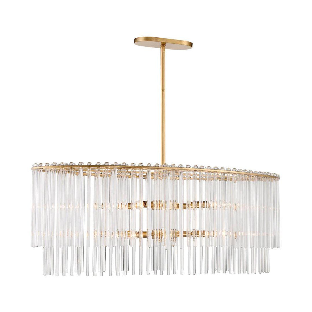 Cameron Collection - Gold Chandelier - gold-1