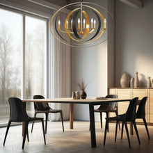 Load image into Gallery viewer, Carson Collection - Chandelier - bronze
