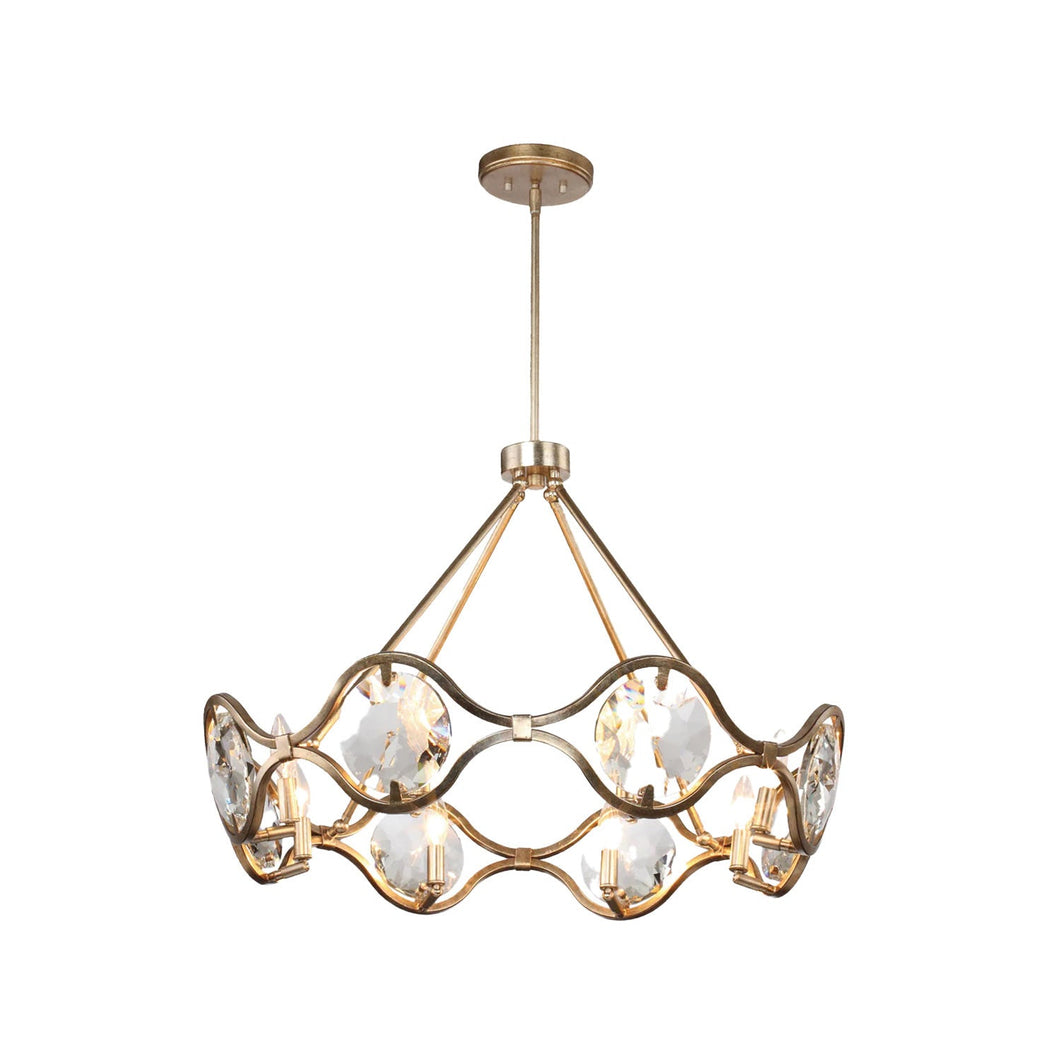 Madison Collection - Antique Gold Chandelier - gold-1