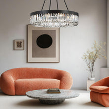 Load image into Gallery viewer, Clover Collection - Ring Chandelier - Charcoal Bronze - bronze
