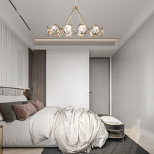 Load image into Gallery viewer, Madison Collection - Antique Gold Chandelier - gold-1
