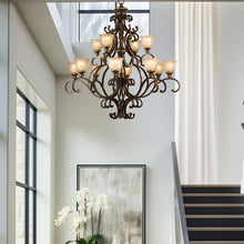 Load image into Gallery viewer, Andover Collection - Bronze Umber Chandelier - Bronze

