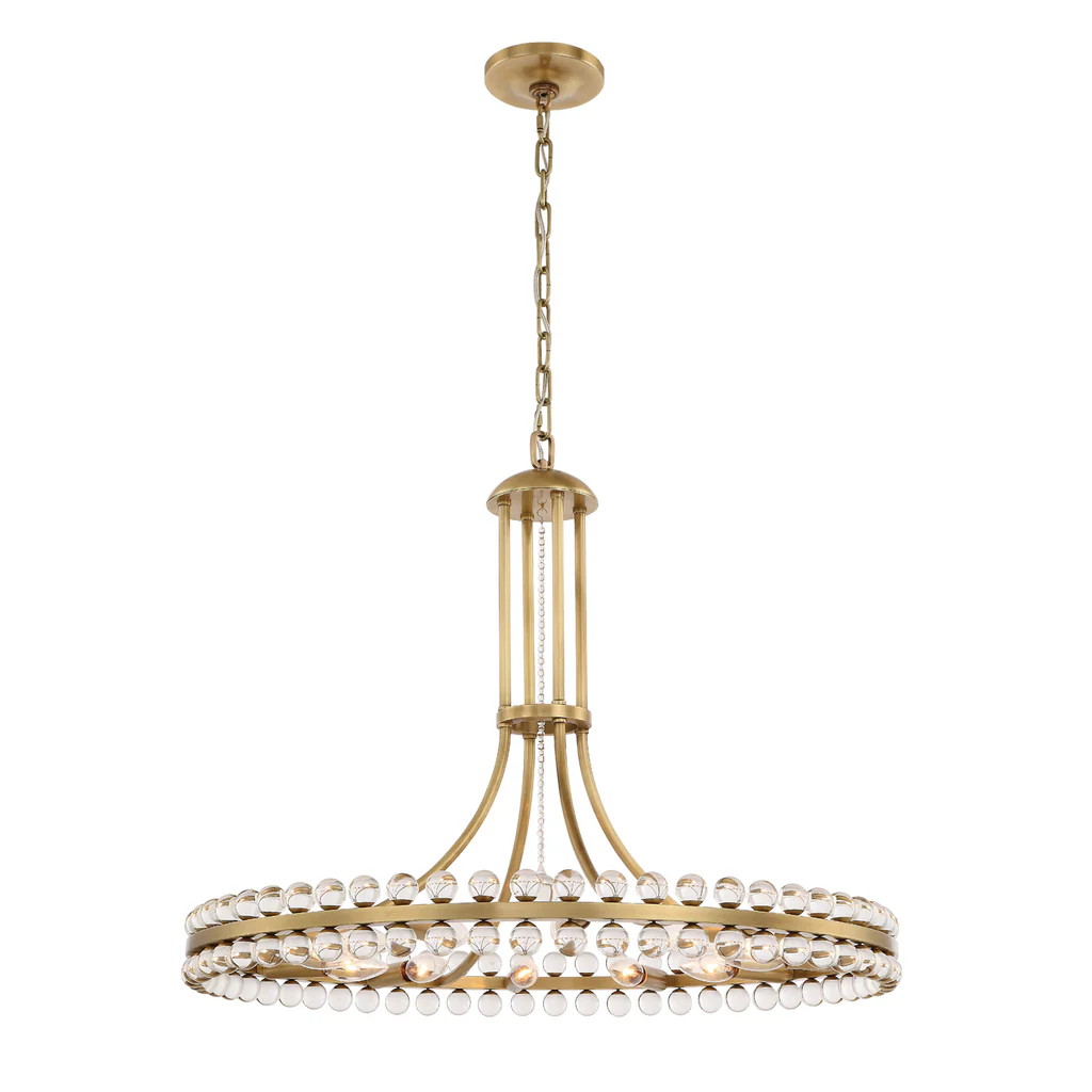 Farris Collection - Aged Brass Chandelier - Default