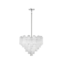 Load image into Gallery viewer, Odelle Collection - Ring Chandelier - Clear &amp; Chrome - W:68cm
