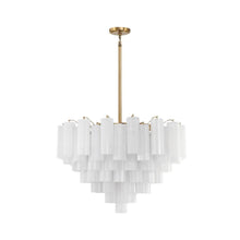Load image into Gallery viewer, Odelle Collection - Ring Chandelier - Satin Brass - W:81cm (Copy) (Copy) (Copy) (Copy) (Copy)
