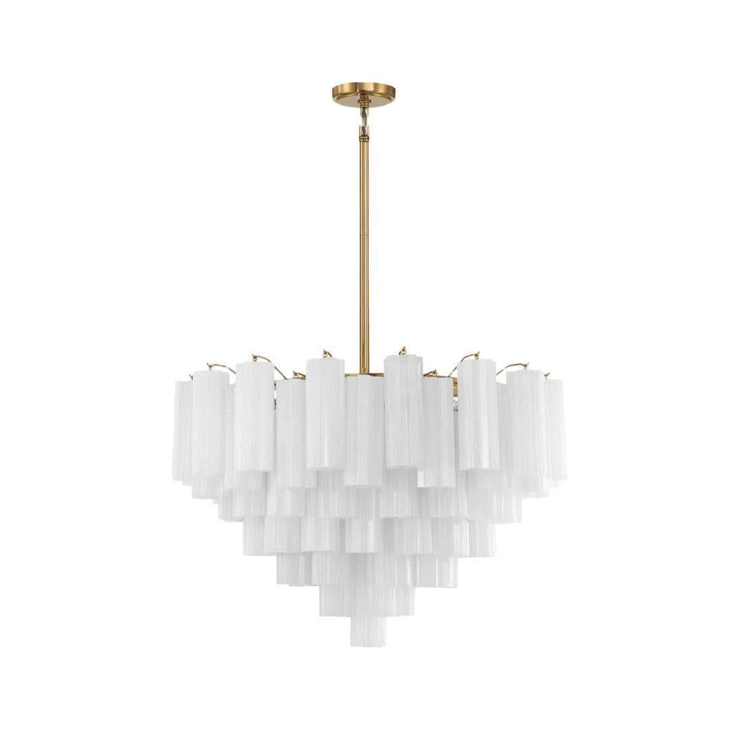 Odelle Collection - Ring Chandelier - Satin Brass - W:81cm (Copy) (Copy) (Copy) (Copy) (Copy)