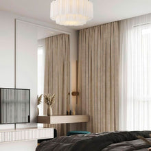 Load image into Gallery viewer, Odelle Collection - Flush Mount Chandelier - White &amp; Chrome - W:56cm
