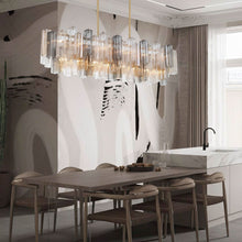Load image into Gallery viewer, Odelle Collection - Bar Light - Autumn &amp; Chrome - L:131cm
