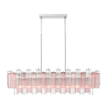 Load image into Gallery viewer, Odelle Collection - Bar Light - Pink &amp; Chrome - L:131cm
